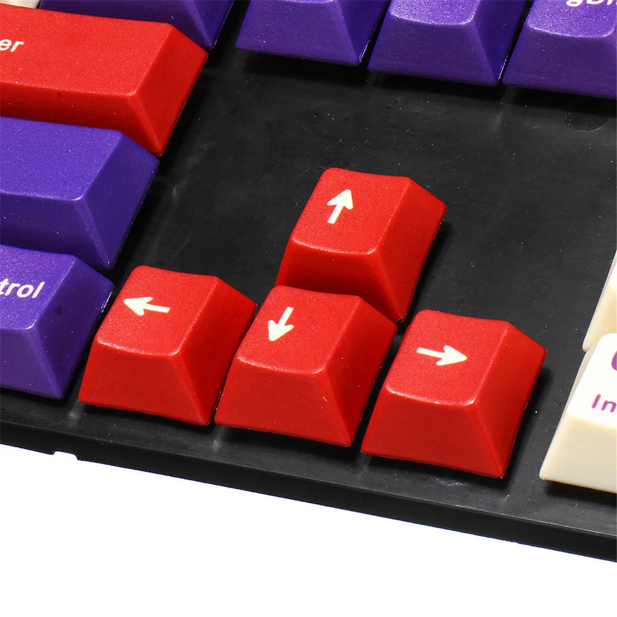 109 Keys PBT Keycap Purple Floor Five PBT Thermal Sublimation Profile Keycap For Cherry Switch Mechanical Gaming Keyboard
109 Keys PBT Keycap Purple Floor Five PBT Thermal Sublimation Profile Keycap For Cherry Switch Mechanical Gaming Keyboard