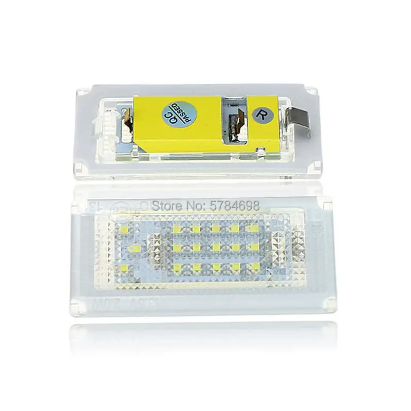 The New Durable 2Pcs Car LED Licenses Plate Light Lamp for B-MW Mini Cooper R50 R52 R53
The New Durable 2Pcs Car LED Licenses Plate Light Lamp for B-MW Mini Cooper R50 R52 R53