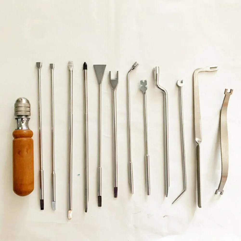 13Pcs Piano Tuning Maintenance Regulator Tool Pianos Tuner Wrench Repair Tools Repair Different Part Of Grand Piano 101cm
13Pcs Piano Tuning Maintenance Regulator Tool Pianos Tuner Wrench Repair Tools Repair Different Part Of Grand Piano 101cm