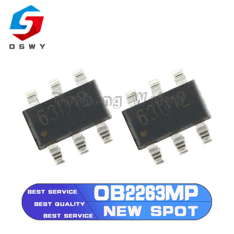 10PCS OB2263MP SOT23-6 OB2263 OB2263AMP SOT-23-6 SOT SMD Chipset New and Original IC
10PCS OB2263MP SOT23-6 OB2263 OB2263AMP SOT-23-6 SOT SMD Chipset New and Original IC