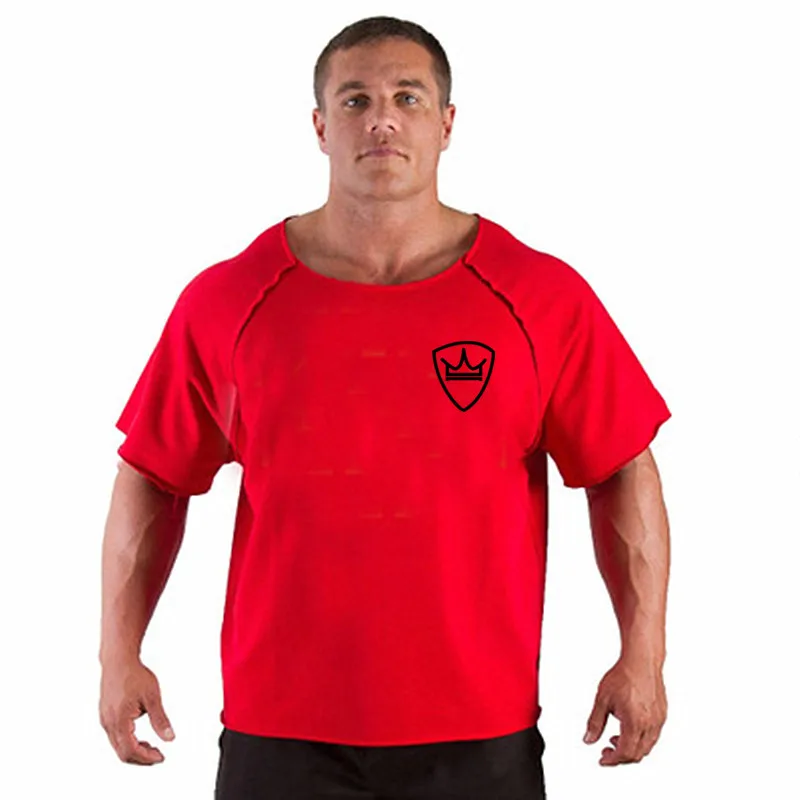 New Cotton Men's skull T-Shirt Fitness Men's Bodybuilding Muscular man Shirt Bat Sleeve Wide Collar Workout T-shirt Top
New Cotton Men's skull T-Shirt Fitness Men's Bodybuilding Muscular man Shirt Bat Sleeve Wide Collar Workout T-shirt Top
