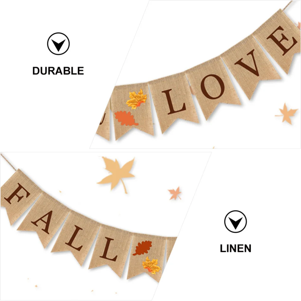 1pc Fall Wedding Linen Banner Delicate Hanging Flag Party Layout Decoration
1pc Fall Wedding Linen Banner Delicate Hanging Flag Party Layout Decoration
