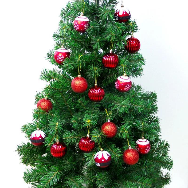 16pcs/box Christmas Ball Baubles Xmas Party Supplies Hanging Ball Ornament Christmas Decoration Gifts 60mm Adornos Navidad 
16pcs/box Christmas Ball Baubles Xmas Party Supplies Hanging Ball Ornament Christmas Decoration Gifts 60mm Adornos Navidad