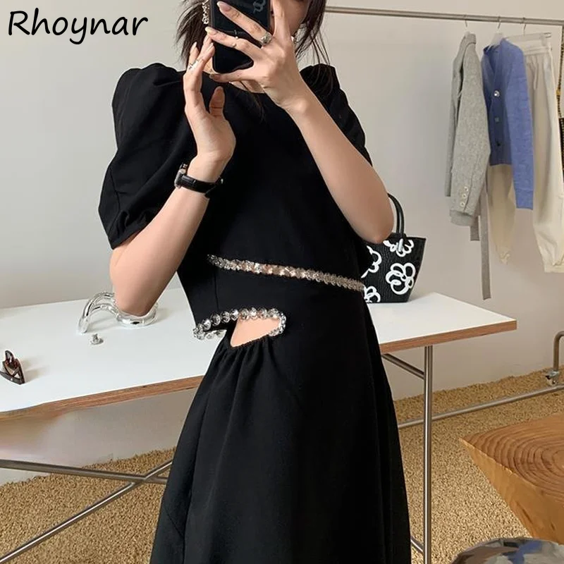 Dress Summer Women Hollow Out Elegant Stylish Slim Mid-calf Short Sleeve Casual Temperament Ulzzang Vestido Female Cozy New Ins
Dress Summer Women Hollow Out Elegant Stylish Slim Mid-calf Short Sleeve Casual Temperament Ulzzang Vestido Female Cozy New Ins
