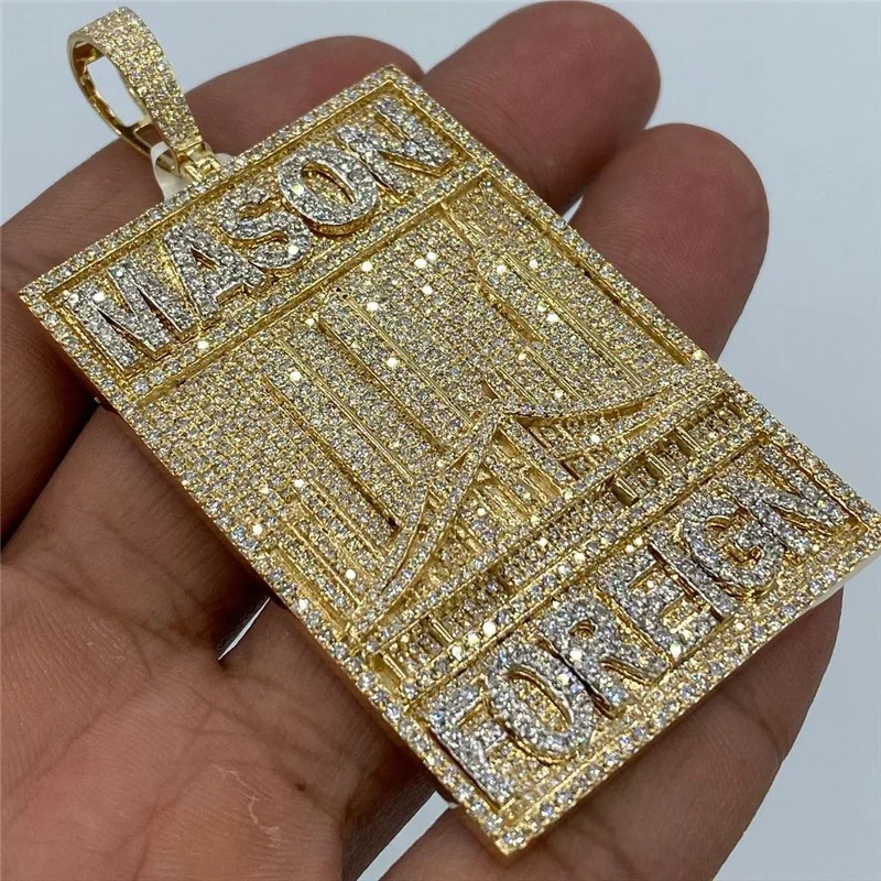 OTIY Custom Hip Hop Jewelry Diamonds Iced Out Men Charms S925 Moissanite Necklace Custom Pendants
OTIY Custom Hip Hop Jewelry Diamonds Iced Out Men Charms S925 Moissanite Necklace Custom Pendants