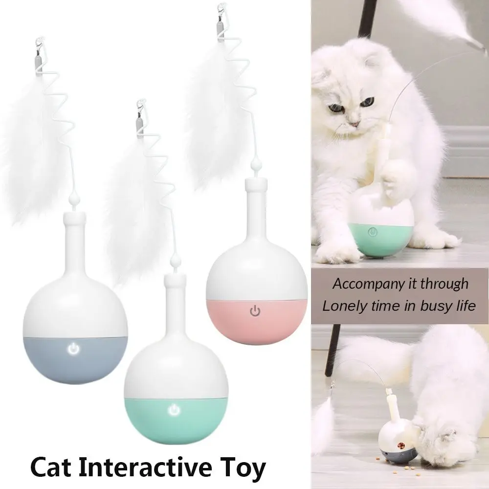 Nontoxic Multi-functional Kitten Feeder Tumbler Swing Toys Funny Chasing Toy Pet Teaser Tool Cat Interactive Ball
Nontoxic Multi-functional Kitten Feeder Tumbler Swing Toys Funny Chasing Toy Pet Teaser Tool Cat Interactive Ball