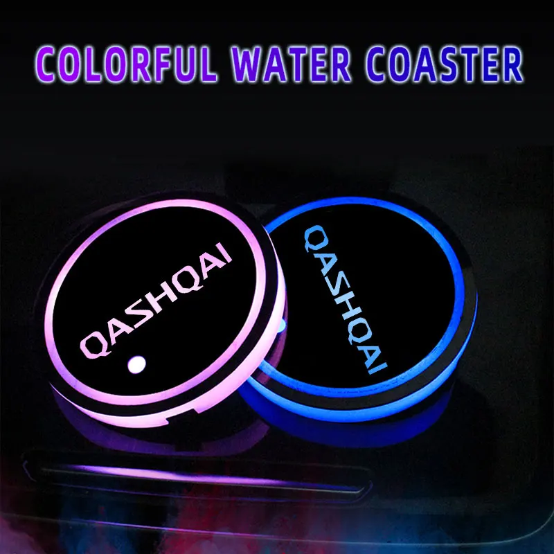 2Pcs Led Car Logo Cup Lights For Nissan Qashqai Type 2008 2010-2013 2015-2022 Model Logo Light Luminous Coaster Accessories
2Pcs Led Car Logo Cup Lights For Nissan Qashqai Type 2008 2010-2013 2015-2022 Model Logo Light Luminous Coaster Accessories