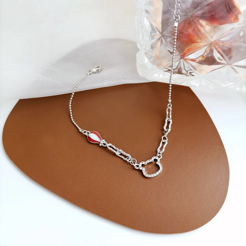 Cute Jewelry Bear Hot Air Balloon Charm Bracelet Lovely High Quality Shiny Crystal Hot Selling Women Bracelet For Girl Lady Gift
Cute Jewelry Bear Hot Air Balloon Charm Bracelet Lovely High Quality Shiny Crystal Hot Selling Women Bracelet For Girl Lady Gift