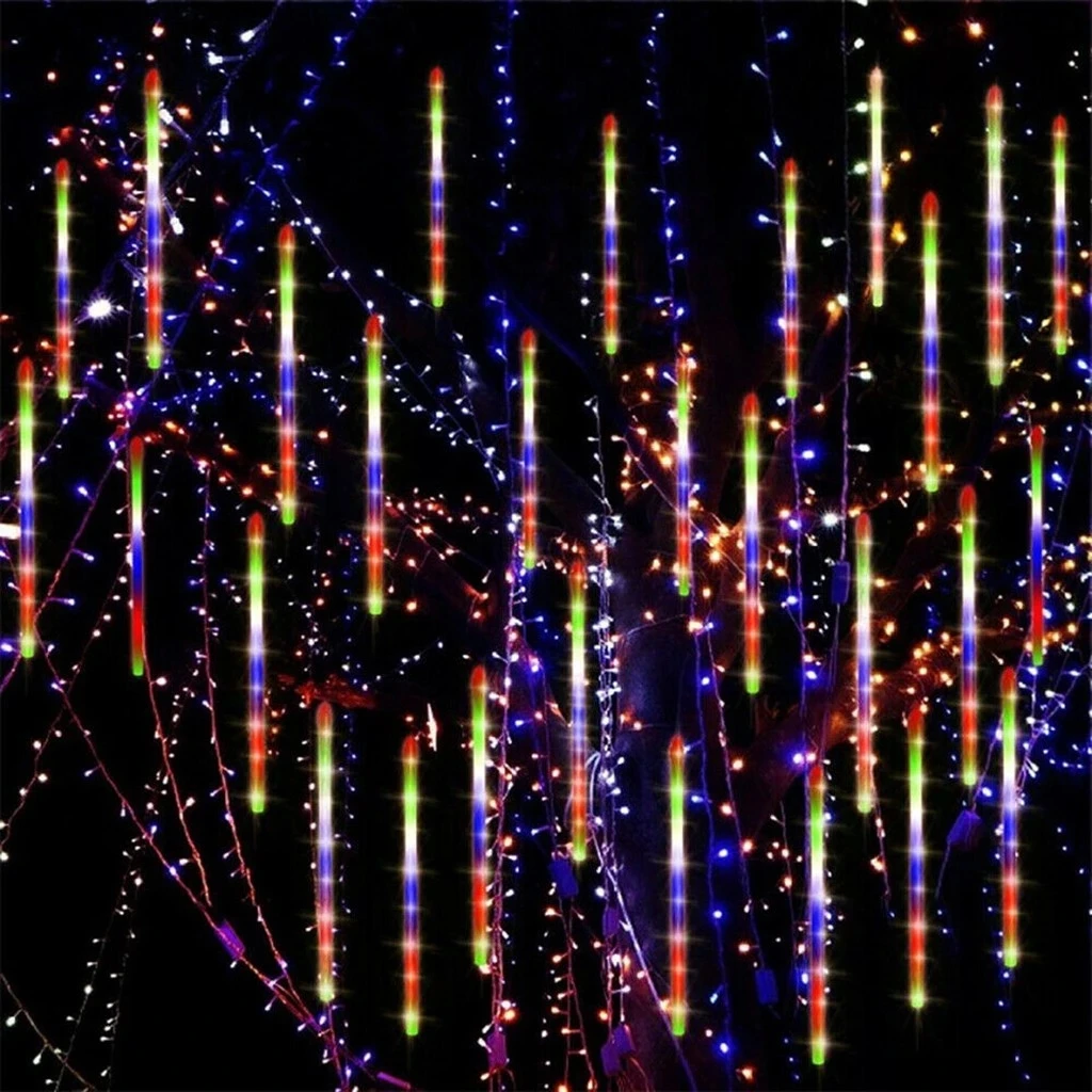 Christmas LED Meteor Shower Rain Led Garlands Fairy Lights Led String Lights for Party Garden Xmas Light Outdoor Patio Lights
Christmas LED Meteor Shower Rain Led Garlands Fairy Lights Led String Lights for Party Garden Xmas Light Outdoor Patio Lights