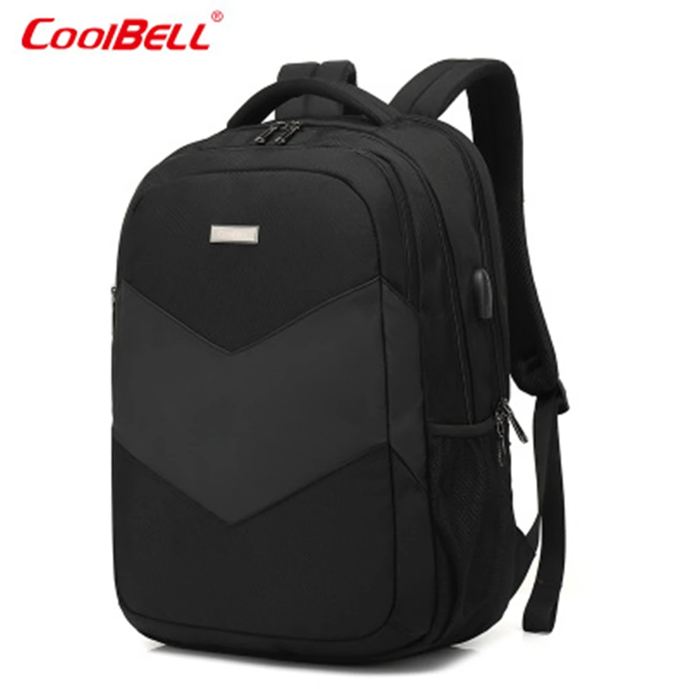 COOLBELL 15 6 дюймов ноутбук рюкзак модный для бизнеса на открытом воздухе нейлон