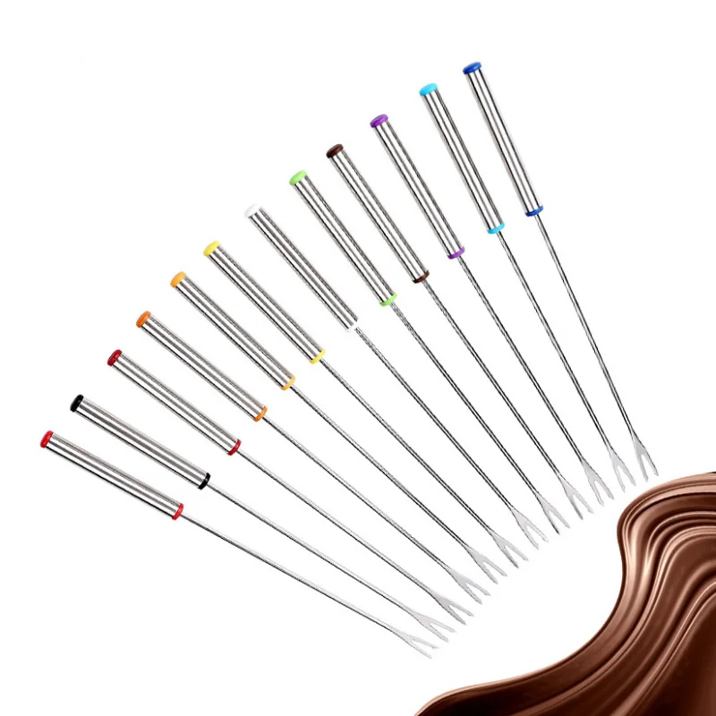 6-piece stainless steel dessert fork 24cm Western tableware cake fork Cheese chocolate fruit fork Kitchen accessories
6-piece stainless steel dessert fork 24cm Western tableware cake fork Cheese chocolate fruit fork Kitchen accessories