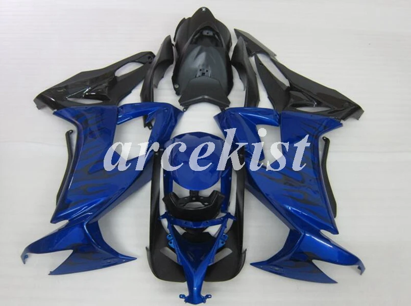 New ABS whole Fairings Kit Fit for Kawasaki Ninja ZX-10R ZX10R 10R 2008 2009 2010 08 09 10 Bodywork set blue black flame
New ABS whole Fairings Kit Fit for Kawasaki Ninja ZX-10R ZX10R 10R 2008 2009 2010 08 09 10 Bodywork set blue black flame