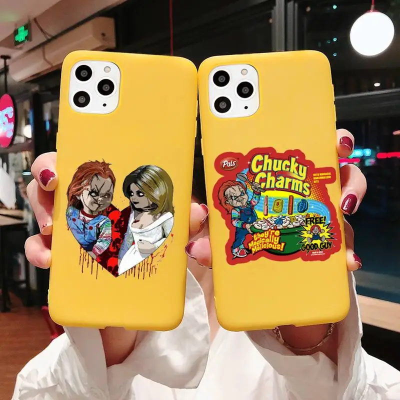 chucky Phone Case Yellow Candy Color for iPhone 11 12 13 mini pro XS MAX 8 7 6 6S Plus X SE 2020 XR
chucky Phone Case Yellow Candy Color for iPhone 11 12 13 mini pro XS MAX 8 7 6 6S Plus X SE 2020 XR