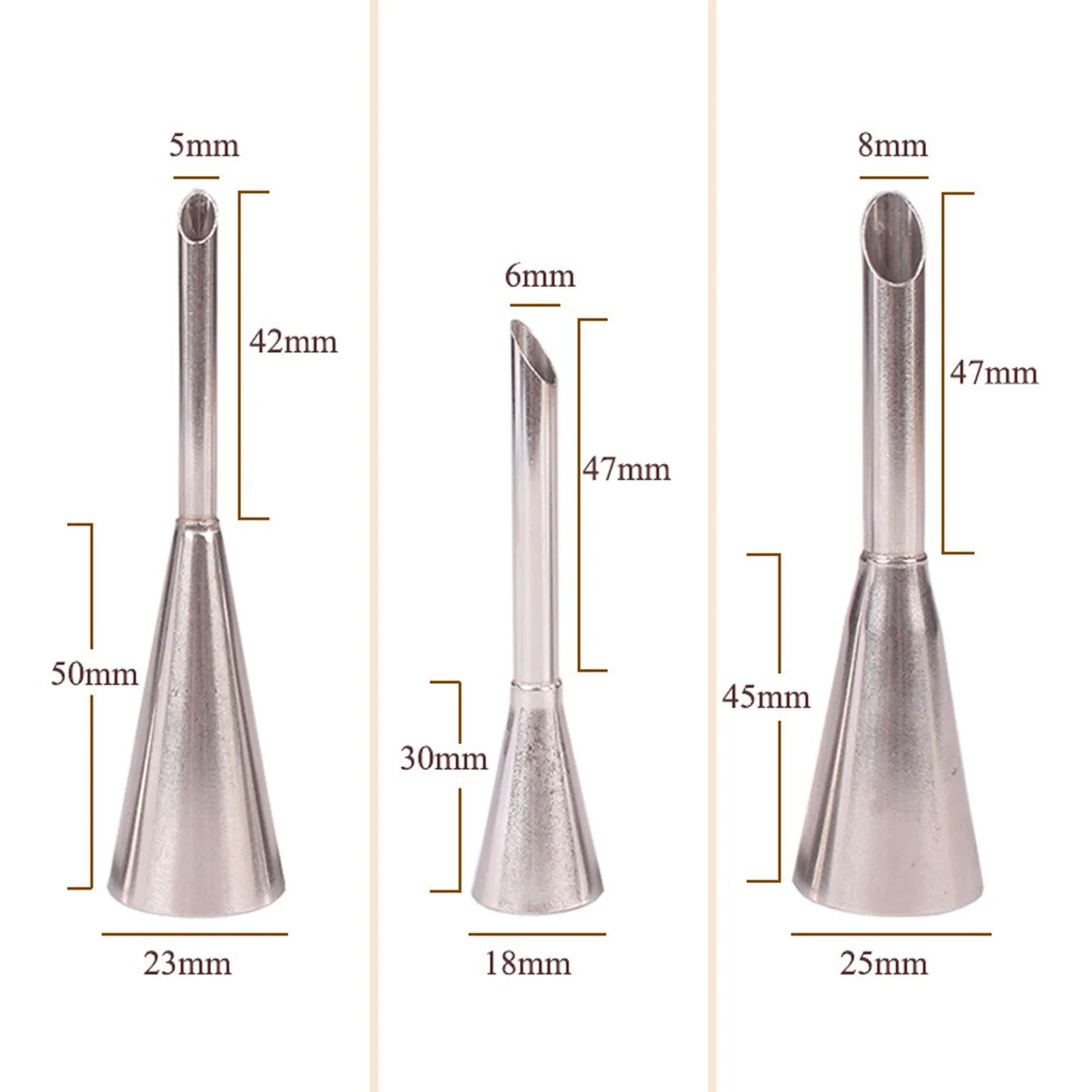 Icing Piping Nozzles Tips Cake Decoration Sugar Craft Dessert Cupcake Specialty Baking Tools 3Pc Kitchen Accessories
Icing Piping Nozzles Tips Cake Decoration Sugar Craft Dessert Cupcake Specialty Baking Tools 3Pc Kitchen Accessories