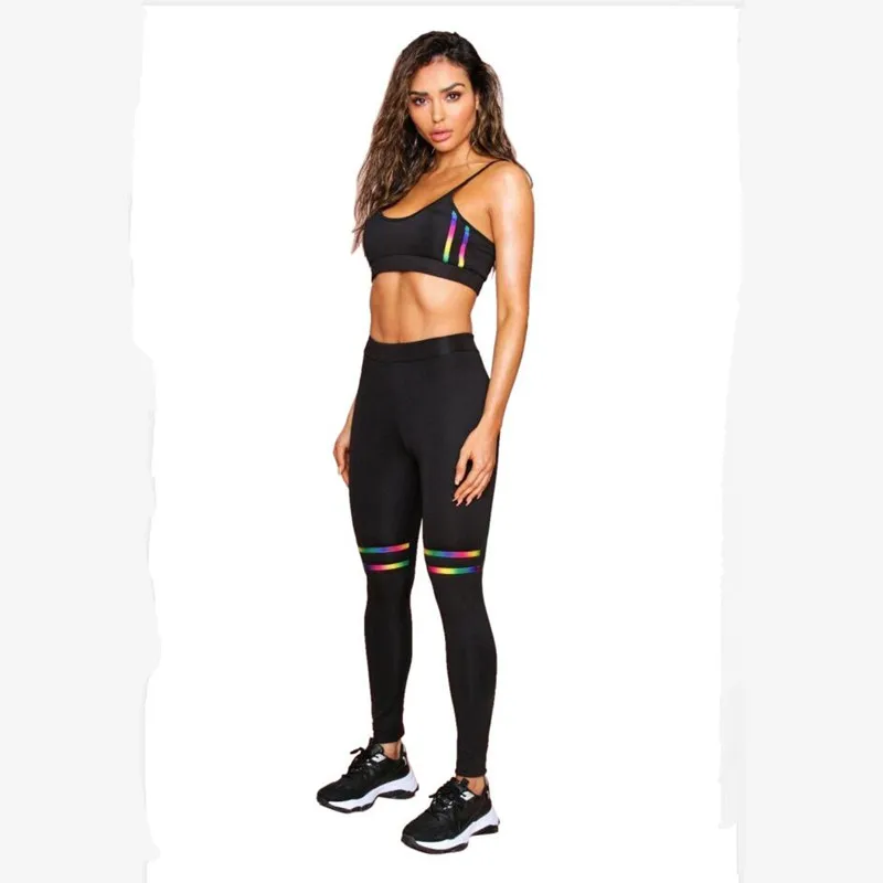 Women Tracksuit Solid Yoga Set Patchwork Running Fitness Jogging Bras + Leggings Sports Suit Gym Sportswear Workout S-3XL 
Women Tracksuit Solid Yoga Set Patchwork Running Fitness Jogging Bras + Leggings Sports Suit Gym Sportswear Workout S-3XL
