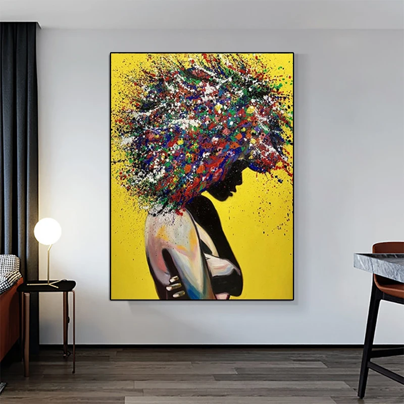 Abstract Art HD Printing Color Girl Abstract Painting Modern Living Room Bedroom Poster Home Decor Accessories Without Frame
Abstract Art HD Printing Color Girl Abstract Painting Modern Living Room Bedroom Poster Home Decor Accessories Without Frame