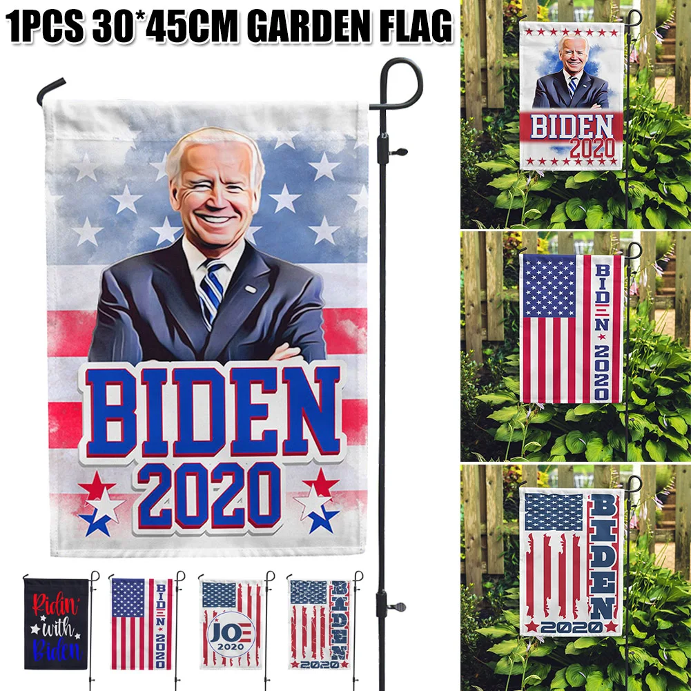2020 Biden универсальные выборов, Садовый флаг, прочный и устойчивый к выцветанию баннер, украшение для участка президента Америка, выборов _ WK
2020 Biden универсальные выборов, Садовый флаг, прочный и устойчивый к выцветанию баннер, украшение для участка президента Америка, выборов _ WK