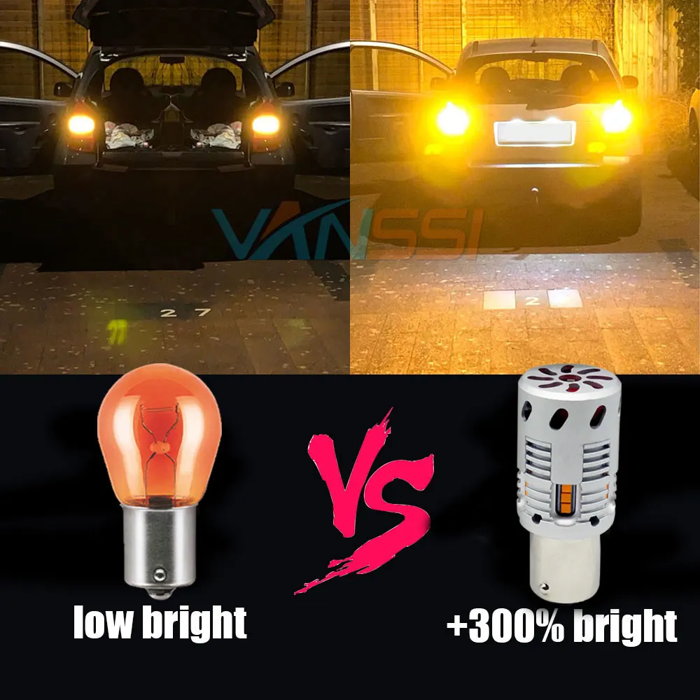 1156 Ba15s P21W Bau15s PY21W T20 7440 WY21W T10 194 W5W LED CANBUS Error Free Car Light Bulb No Hyper Flash Amber Yellow/White
1156 Ba15s P21W Bau15s PY21W T20 7440 WY21W T10 194 W5W LED CANBUS Error Free Car Light Bulb No Hyper Flash Amber Yellow/White