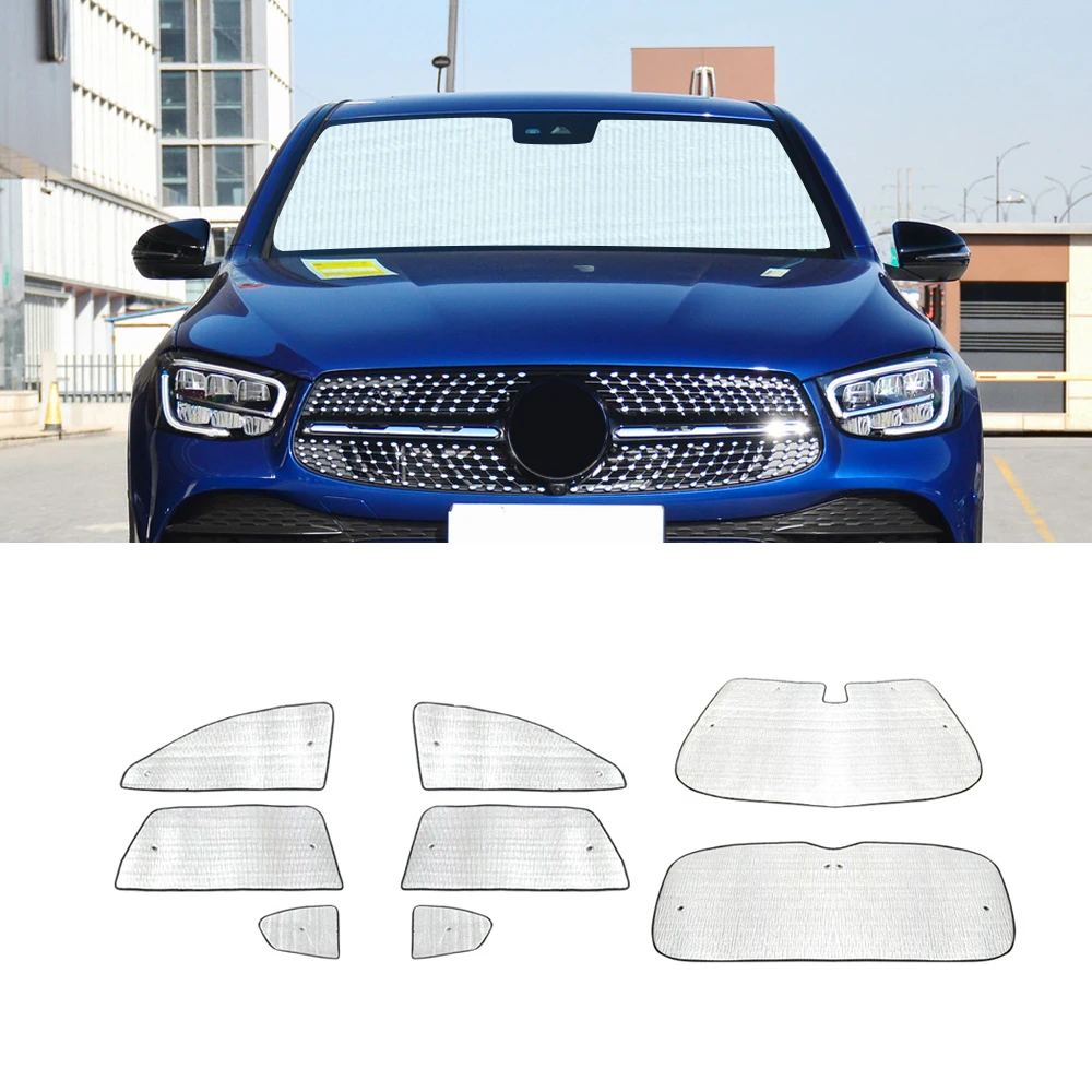 For Mercedes-Benz GLC X253 2015-2021 Auto Sunshade Cover Car Windshield Protector Front Side Window Sun Visor UV Protection
For Mercedes-Benz GLC X253 2015-2021 Auto Sunshade Cover Car Windshield Protector Front Side Window Sun Visor UV Protection