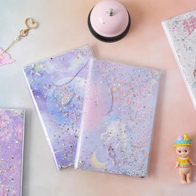 New Cute PVC Notebook Paper Diary School Shiny Cool Kawaii Notebook Paper Agenda Schedule Planner Sketchbook Gift for Girl
New Cute PVC Notebook Paper Diary School Shiny Cool Kawaii Notebook Paper Agenda Schedule Planner Sketchbook Gift for Girl