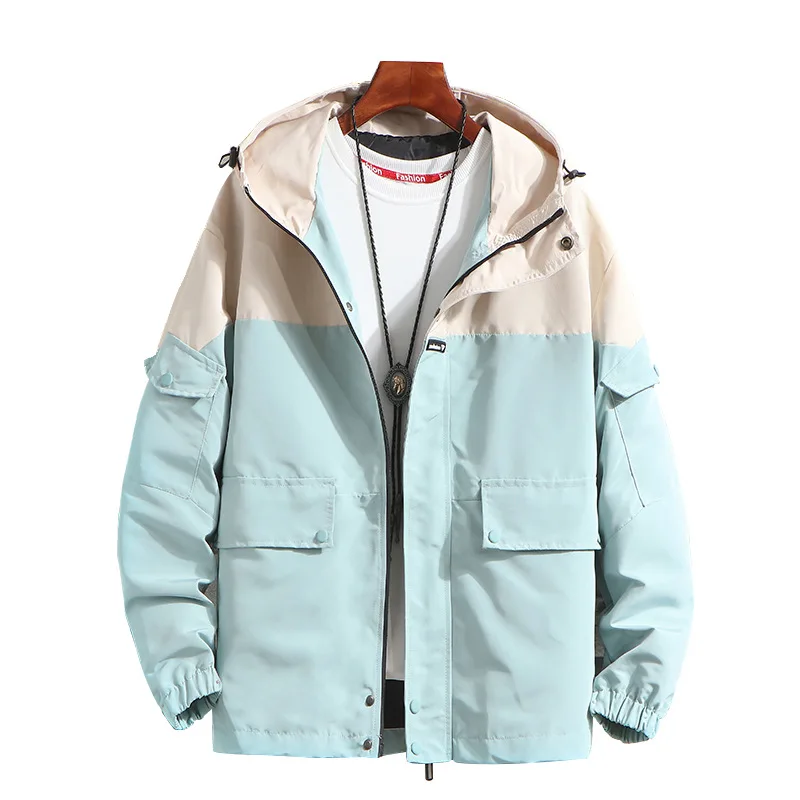 Casual Basic Jacket Coat Hooded Autumn Spring Safari Fashion Multi-pockets Jackets Coats Man Clothes Mens Windbreaker Outerwear
Casual Basic Jacket Coat Hooded Autumn Spring Safari Fashion Multi-pockets Jackets Coats Man Clothes Mens Windbreaker Outerwear