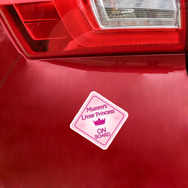 Personality Car Stickers Motorcycle Decals Mummy Little Princess BABY ON BOARD Waterproof Sunscreen PVC 14cm X 14cm
Personality Car Stickers Motorcycle Decals Mummy Little Princess BABY ON BOARD Waterproof Sunscreen PVC 14cm X 14cm