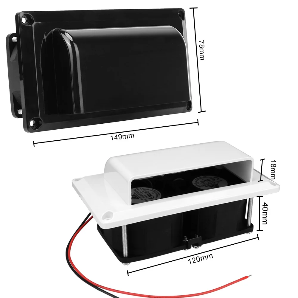 LEEPEE Exhaust Fan Car Accessories 12V 25W Caravan Side Air Vent Ventilation for Camper Trailer Motorhome Boat Marine Yacht
LEEPEE Exhaust Fan Car Accessories 12V 25W Caravan Side Air Vent Ventilation for Camper Trailer Motorhome Boat Marine Yacht