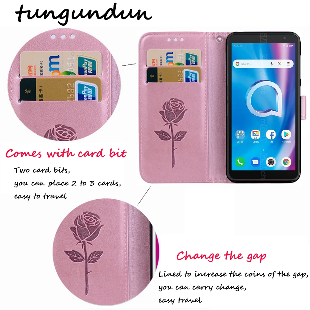 Alcatel 1 5033D Case Protection Stand Style PU Leather Flip Silicone Back Cover For Alcatel 1 5033 D Mobile Phone Wallet Capa
Alcatel 1 5033D Case Protection Stand Style PU Leather Flip Silicone Back Cover For Alcatel 1 5033 D Mobile Phone Wallet Capa