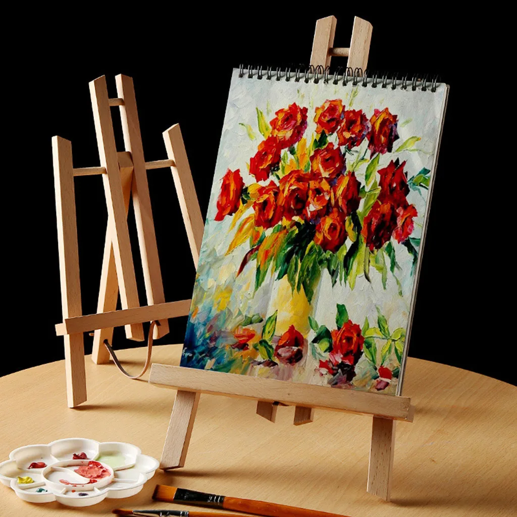 Natural Beech Wood Table Easel for Artist Painting Sketching Craft Foldable Wooden Stand Frame Display Holder Art Supplies
Natural Beech Wood Table Easel for Artist Painting Sketching Craft Foldable Wooden Stand Frame Display Holder Art Supplies