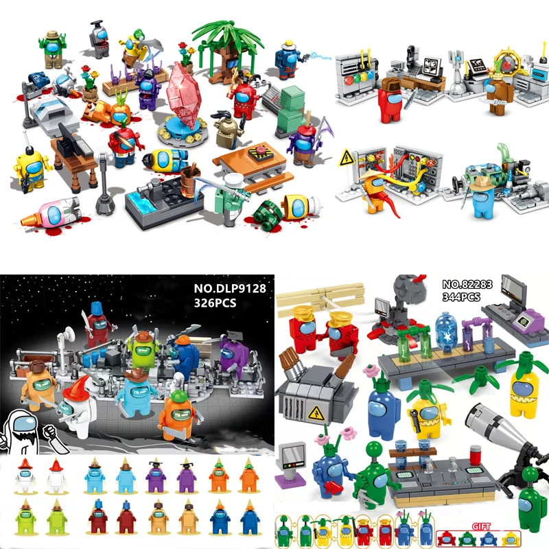 New Amongs Game Us Space Alien Figures Impostor Crewmates Doll Model Building Blocks Kit Bricks Kids Toys for Children Gift
New Amongs Game Us Space Alien Figures Impostor Crewmates Doll Model Building Blocks Kit Bricks Kids Toys for Children Gift
