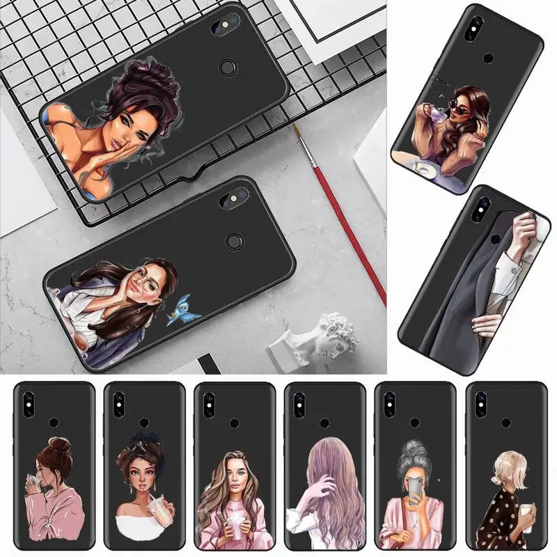 Girls Female boss Phone Case For Xiaomi Redmi mi note max 3 5 6 8 9 10 t S SE lite pro Soft Silicone Shell Cover Funda
Girls Female boss Phone Case For Xiaomi Redmi mi note max 3 5 6 8 9 10 t S SE lite pro Soft Silicone Shell Cover Funda