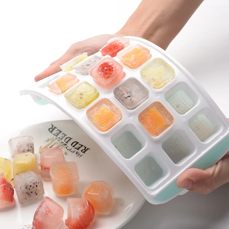 Silicone Ice Cube Mold Household Frozen Ice Tray Square Plastic Ice with Lid DIY Food Supplement Box Ice Cube Maker Tray Mold
Silicone Ice Cube Mold Household Frozen Ice Tray Square Plastic Ice with Lid DIY Food Supplement Box Ice Cube Maker Tray Mold