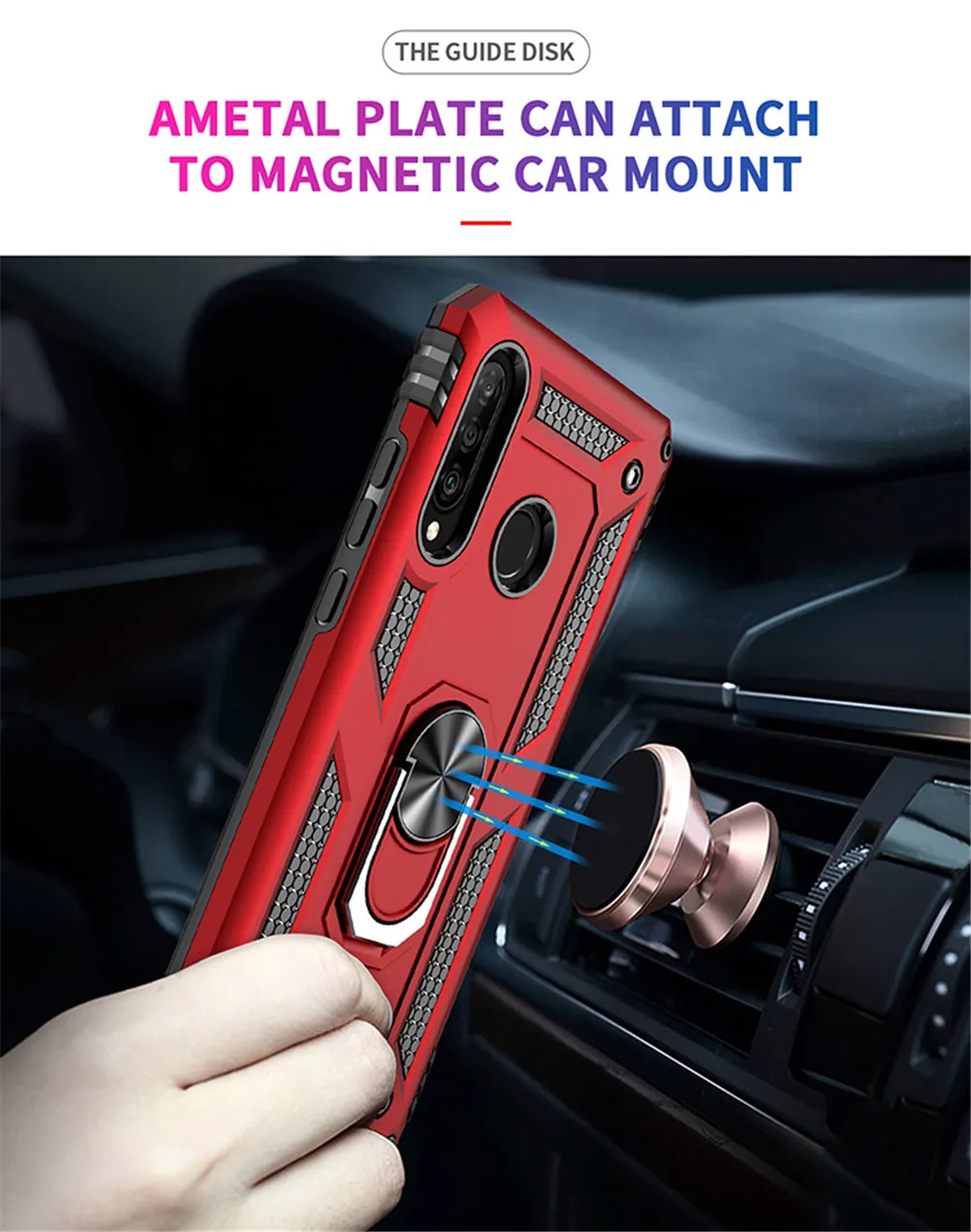 for Huawei P30 Lite Case Cover Armor Rugged Military Shockproof Car Holder Ring Case for Huawei P30 Lite P 30 Pro
for Huawei P30 Lite Case Cover Armor Rugged Military Shockproof Car Holder Ring Case for Huawei P30 Lite P 30 Pro