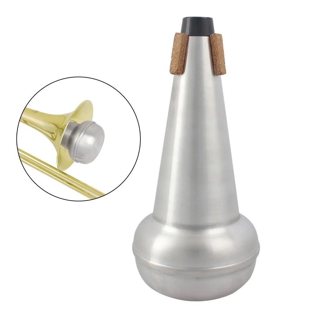 Trumpet Mute Trombone Mute Practice Dedicated Aluminum Alloy Silver Muter For Jazz Instrument Exercise Musical Accessories Parts
Trumpet Mute Trombone Mute Practice Dedicated Aluminum Alloy Silver Muter For Jazz Instrument Exercise Musical Accessories Parts