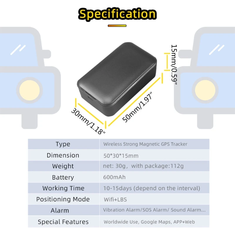 GW03 мини GPS GSM трекер Магнитный съемник для жестких бирок для электронного отслеживания товара, анти-потерянный локатор для автомобиля для де...
GW03 мини GPS GSM трекер Магнитный съемник для жестких бирок для электронного отслеживания товара, анти-потерянный локатор для автомобиля для де...