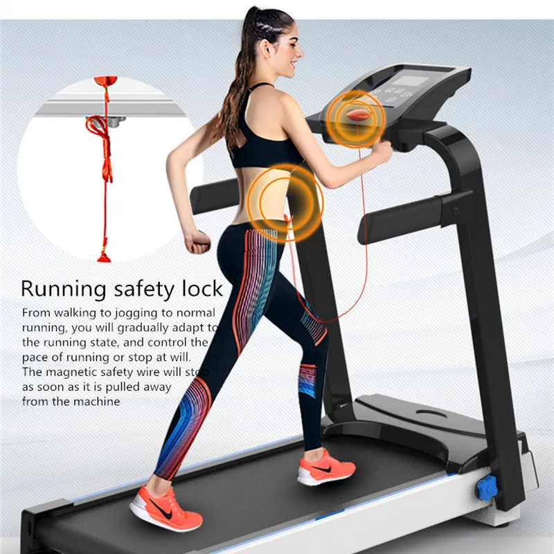 Multifunction Foldable Treadmill Household Electric Flat Walk Machine Shock Absorption Intelligent Bluetooth Fitness Equipment
Multifunction Foldable Treadmill Household Electric Flat Walk Machine Shock Absorption Intelligent Bluetooth Fitness Equipment