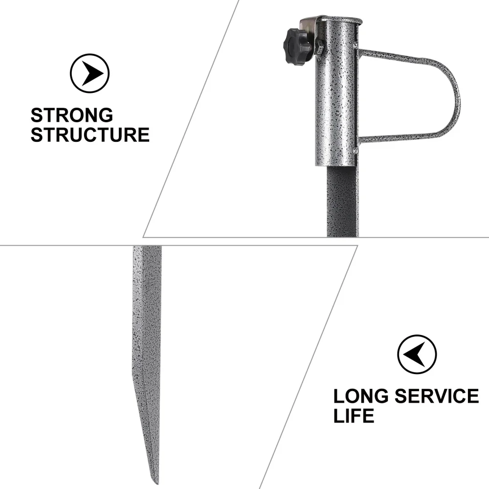 Beach Umbrella Sand Anchor Metal Umbrella Holder Universal Stand (Right Angle)
Beach Umbrella Sand Anchor Metal Umbrella Holder Universal Stand (Right Angle)