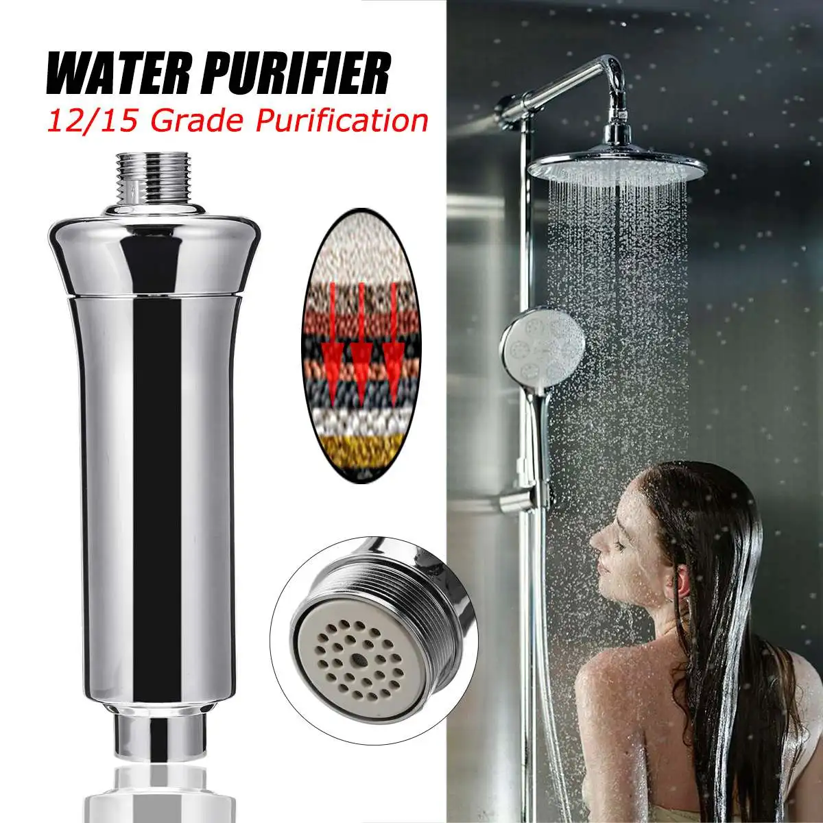 Tap Water Purifier Kitchen Faucet Washable Ceramic Percolator Mini Water Filter Filtro Rust Bacteria Removal Replacement Filter
Tap Water Purifier Kitchen Faucet Washable Ceramic Percolator Mini Water Filter Filtro Rust Bacteria Removal Replacement Filter