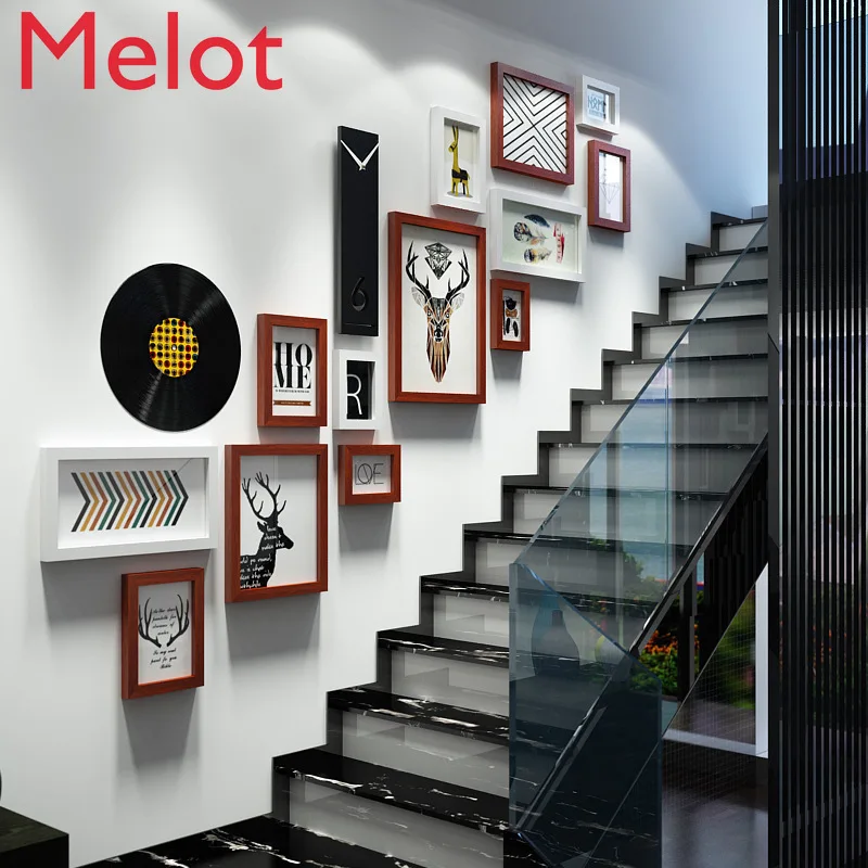 Modern Minimalist Wooden Photo Frame Set European Wall Hanging Photo Frame Living Room Bedroom Wall Stairs Decoration Furnishing
Modern Minimalist Wooden Photo Frame Set European Wall Hanging Photo Frame Living Room Bedroom Wall Stairs Decoration Furnishing