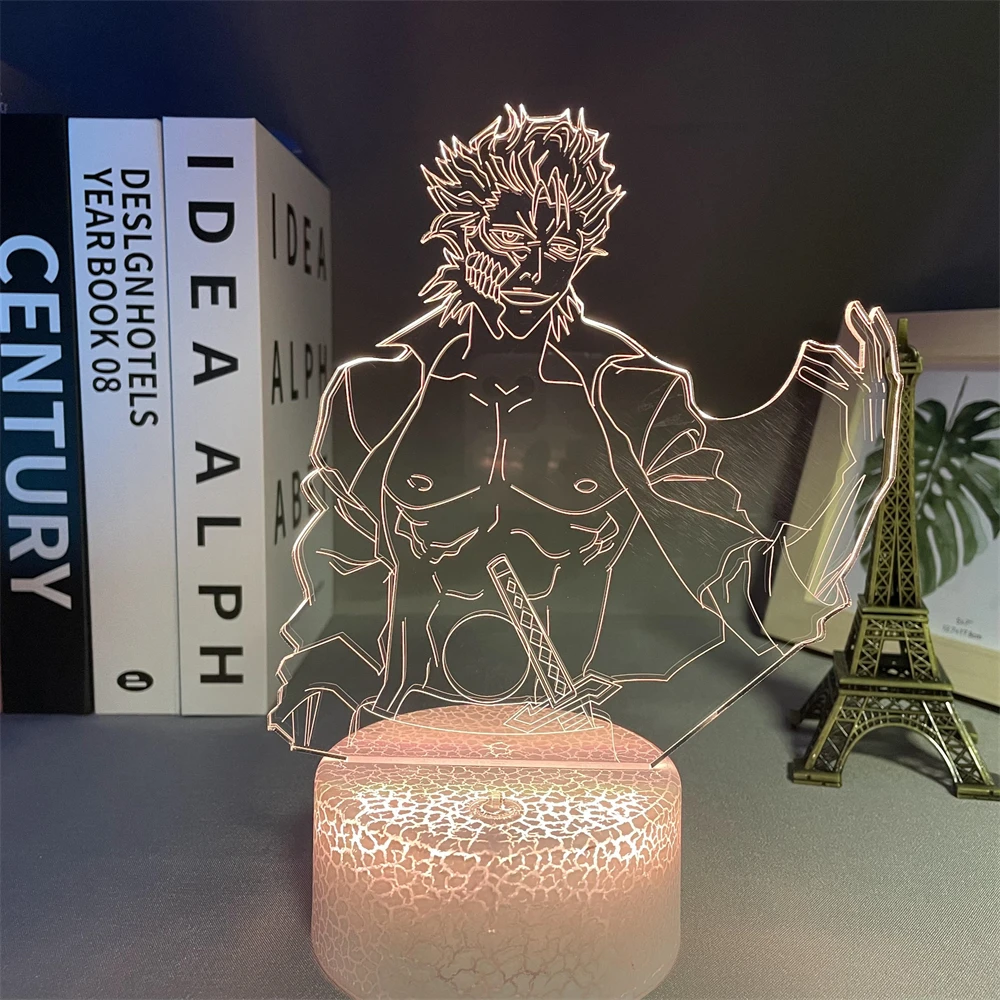 USB Light Anime Bleach Grimmjow Jaegerjaquez Decor Night Lamp Bleach Gift Acrylic Neon 3d Lamp Grimmjow Led Night Light for Home
USB Light Anime Bleach Grimmjow Jaegerjaquez Decor Night Lamp Bleach Gift Acrylic Neon 3d Lamp Grimmjow Led Night Light for Home