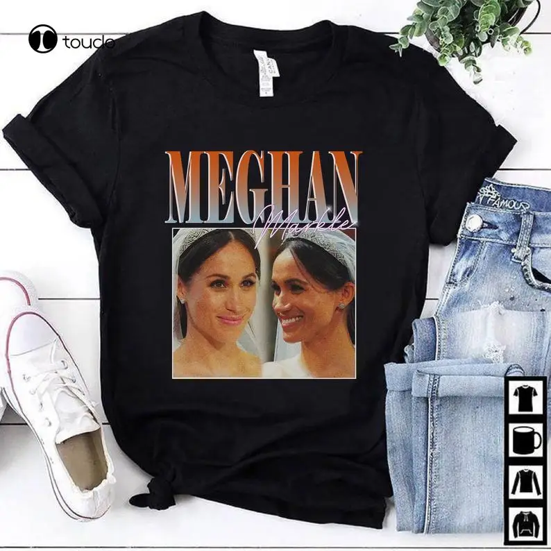 Футболка Meghan Markle, футболка Markle и Гарри, Винтажная Футболка Meghan Markle, все размеры и цвета S - 3Xl
Футболка Meghan Markle, футболка Markle и Гарри, Винтажная Футболка Meghan Markle, все размеры и цвета S - 3Xl
