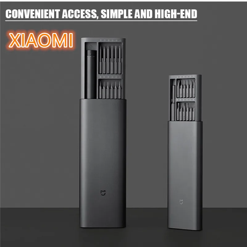 Xiaomi Electrical Precision Screwdriver Kit 2 Gear Torque 400 Screw 1 Type-C Rechargeable Magnetic Aluminum Case Power Tools
Xiaomi Electrical Precision Screwdriver Kit 2 Gear Torque 400 Screw 1 Type-C Rechargeable Magnetic Aluminum Case Power Tools