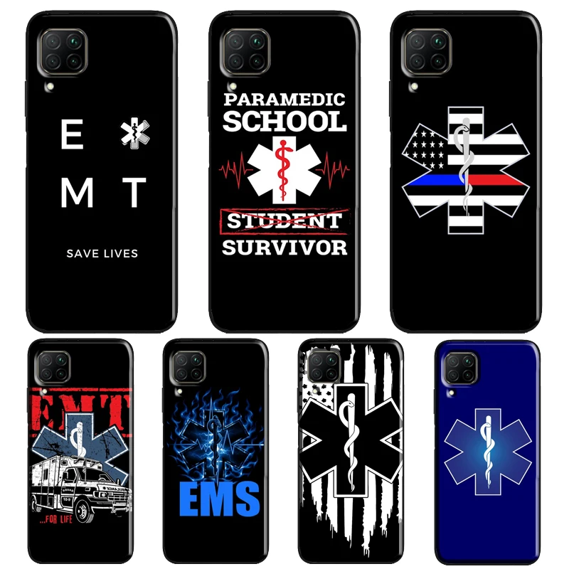 Чехол EMT EMS Medical для Huawei P30 Lite P40 P10 P20 Pro Mate 20 10 30 P Smart Z 2019 | Мобильные телефоны и