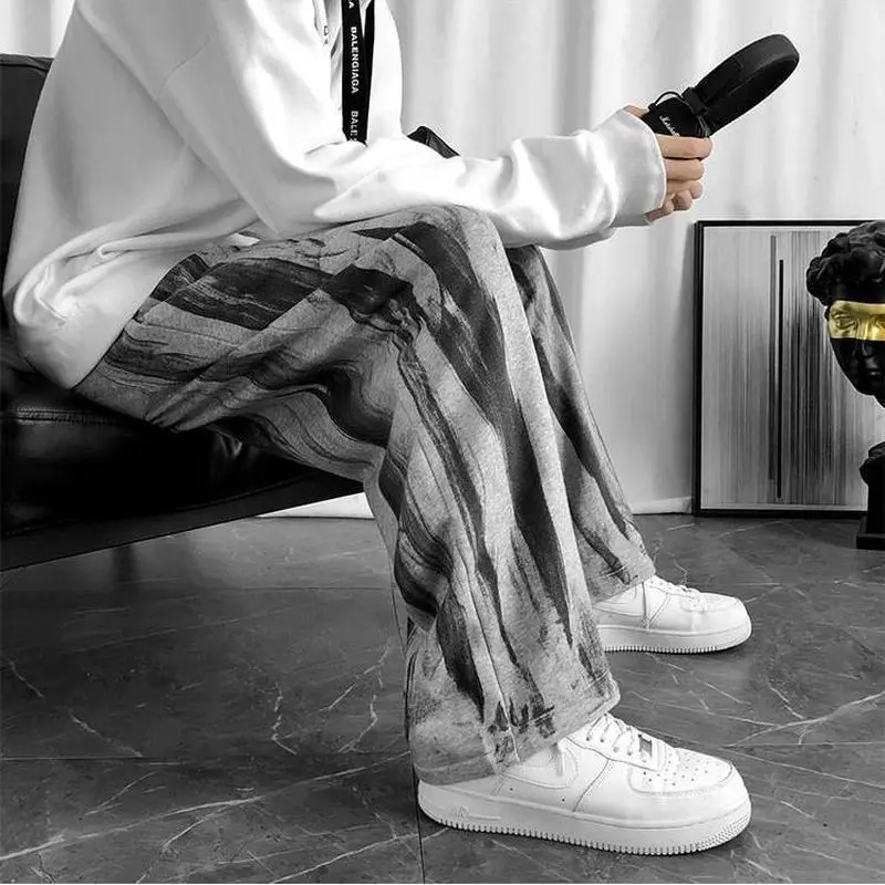 Men's trousers Elastic waist casual pants Korean Oversize sports High Street tie-dye all-match fashion cool male clothing
Men's trousers Elastic waist casual pants Korean Oversize sports High Street tie-dye all-match fashion cool male clothing