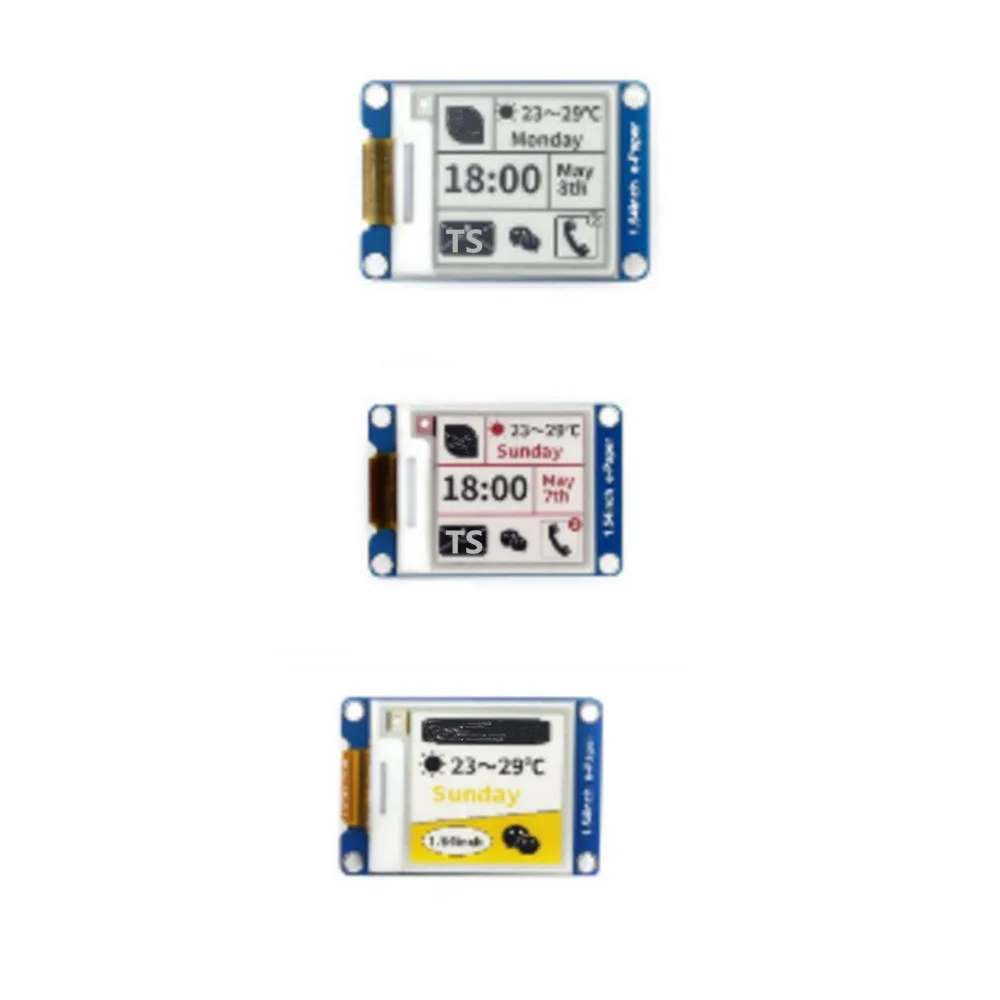 1.54 inch Ink screen module E-paper display module SPI interface 1.54inch e-paper module (B) 1.54inch e-paper module (C)
1.54 inch Ink screen module E-paper display module SPI interface 1.54inch e-paper module (B) 1.54inch e-paper module (C)