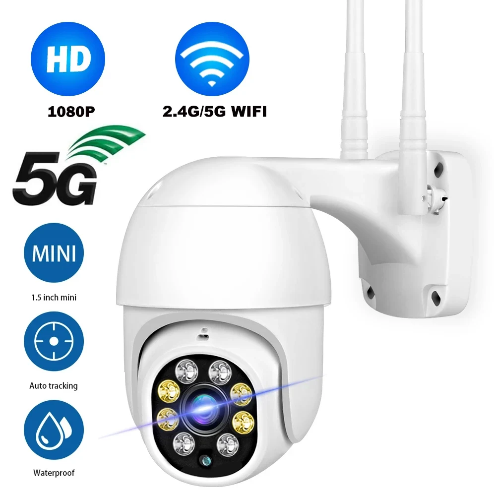 2.4G/5G Wifi Camera IP Camera HD Mini Outdoor 1080P Auto Tracking Security Surveillance CCTV Waterproof YI Iot App
2.4G/5G Wifi Camera IP Camera HD Mini Outdoor 1080P Auto Tracking Security Surveillance CCTV Waterproof YI Iot App