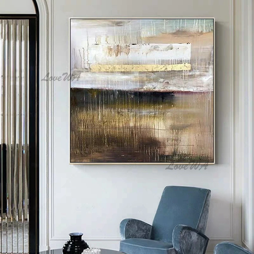 Modern New Acrylic Canvas Oil Painting Abstract Heavy Texture Wall Canvas Art Modern Hand-painted Paintings Artwork Decoration
Modern New Acrylic Canvas Oil Painting Abstract Heavy Texture Wall Canvas Art Modern Hand-painted Paintings Artwork Decoration