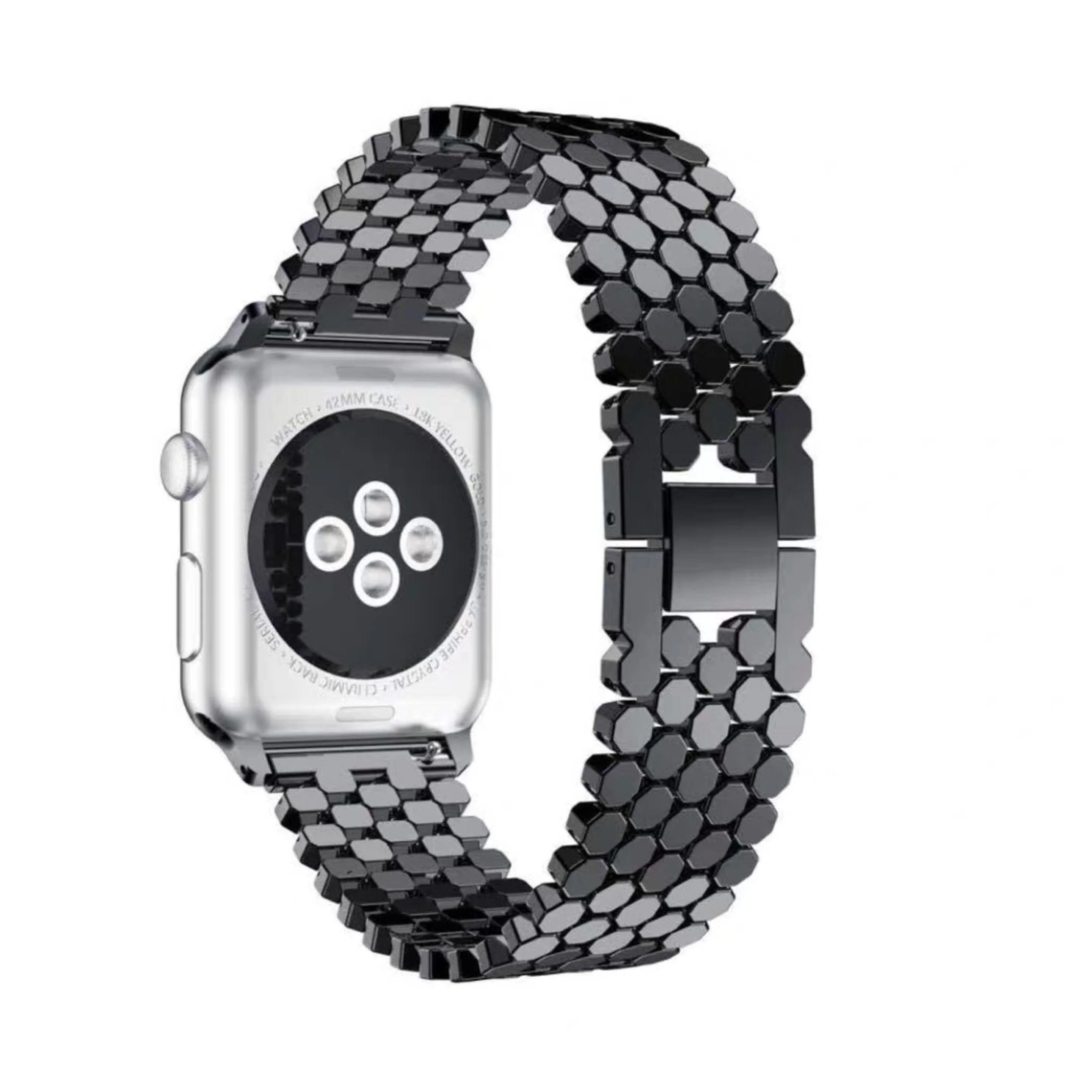 Fish Scale Bands For Apple Watch 6 se 42mm 44mm 38mm 40mm Metal Replacement Strap For Apple Watch Series 5/4/3/2 stainless steel
Fish Scale Bands For Apple Watch 6 se 42mm 44mm 38mm 40mm Metal Replacement Strap For Apple Watch Series 5/4/3/2 stainless steel