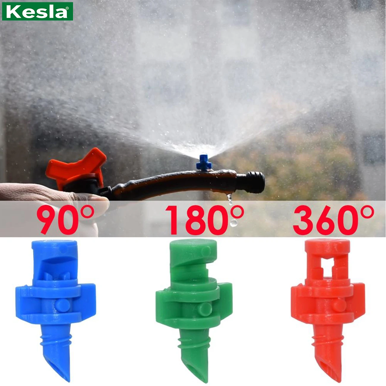 50PC 90/180/360 degree Watering Refraction Nozzle Sprinkler Head Thread Connector Garden Fruit Tree Drip Irrigation Mist Sprayer
50PC 90/180/360 degree Watering Refraction Nozzle Sprinkler Head Thread Connector Garden Fruit Tree Drip Irrigation Mist Sprayer
