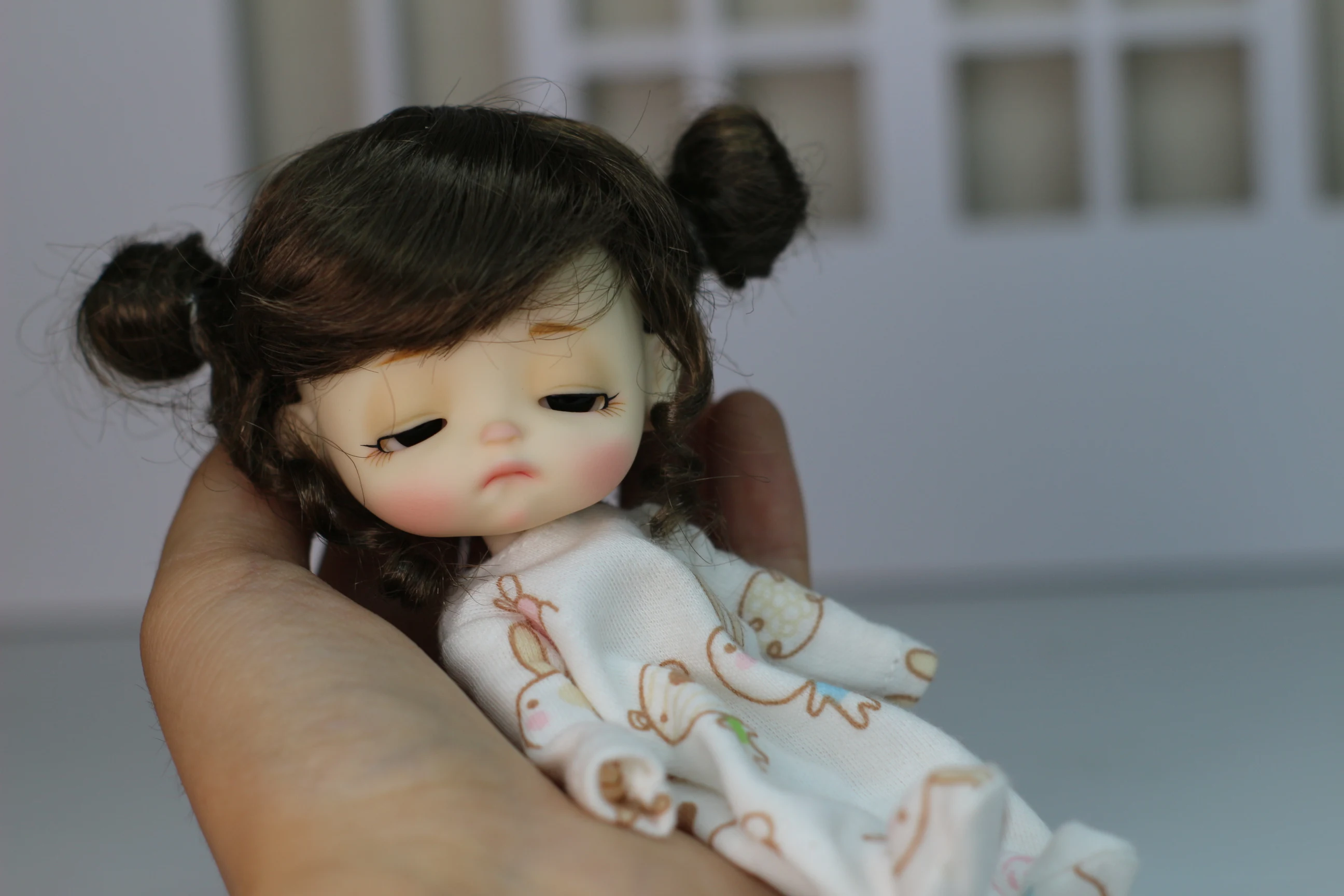 Предварительно продаваемые куклы Sto яйцо-манекен сонная Энн Кастомизация 1/8 OB DIY
